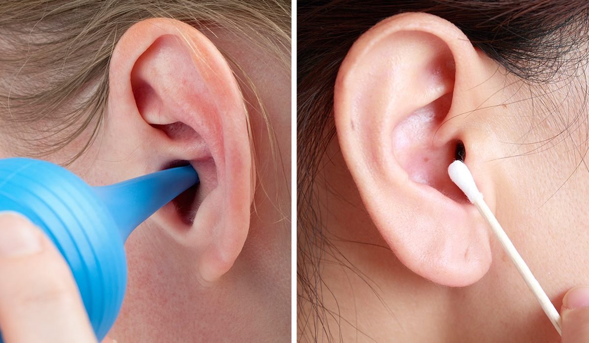 Прочистить пробки в ушах в домашних условиях